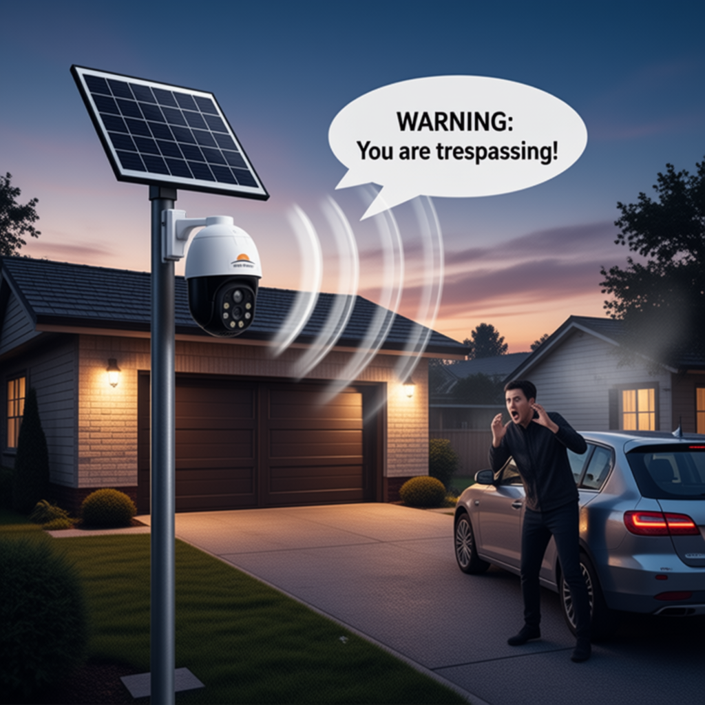 SolarGuard™ 360 Solar Security Camera