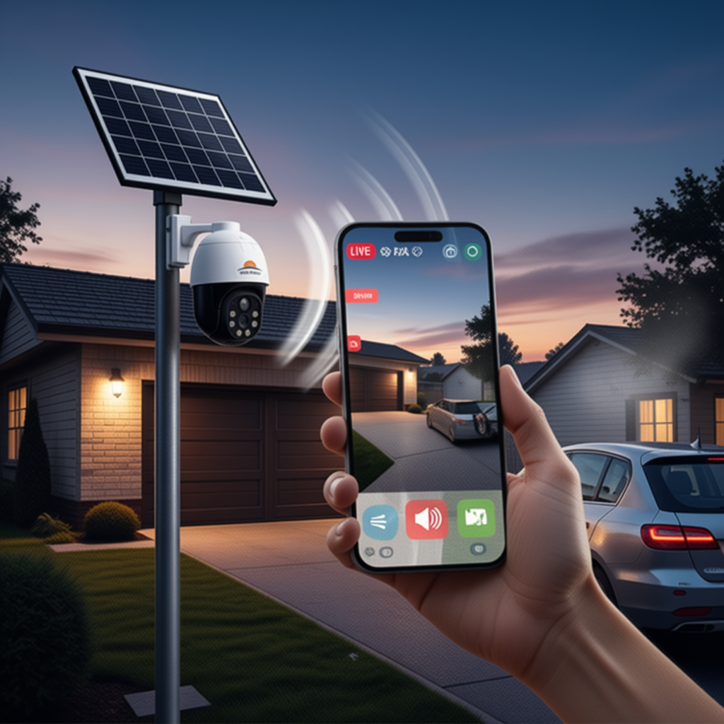 SolarGuard™ 360 Solar Security Camera