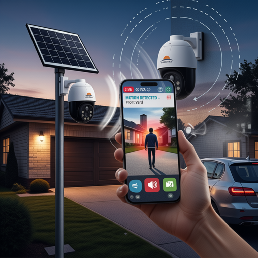 SolarGuard™ 360 Solar Security Camera